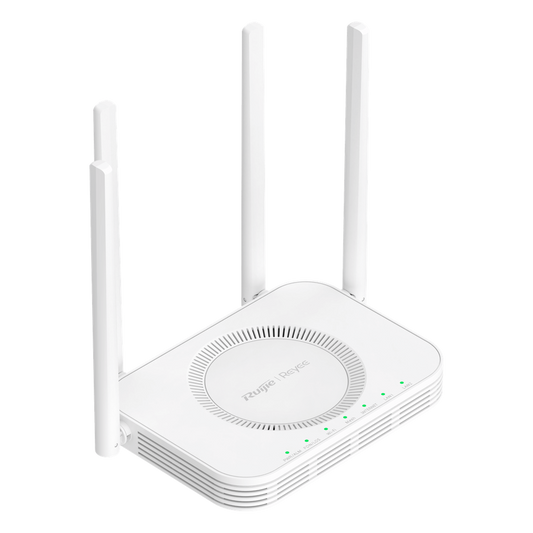 Router ONU GPON/EPON Wi-Fi 5 / 1200 Mbps (2.4 GHz + 5 GHz) / Puerto PON SC/UPC / 2 Puertos Gigabit LAN/WAN / 4 Antenas Externas / Mesh / 84 Clientes