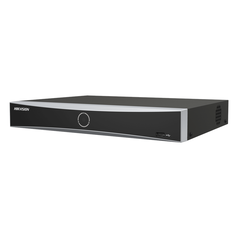 [Acusearch] NVR 12 Megapixel (4K) / 8 canales IP / 8 Puertos PoE+ / AcuSense (Evita Falsas Alarmas) / Reconocimiento Facial / 2 Bahías de Disco Duro / HDMI en 4K / Alarmas I/O / 300 Metros PoE Modo Extendido