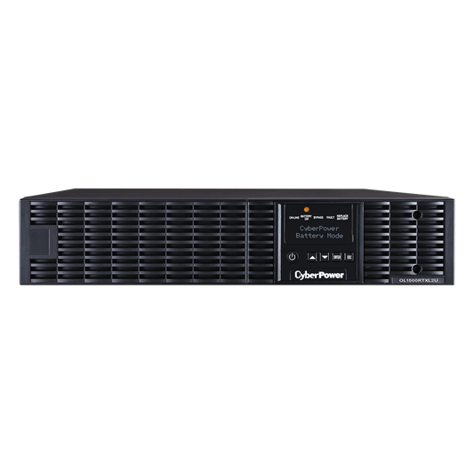 UPS de 1500 VA/1350 W, Online Doble Conversión, Entrada 120 Vca NEMA 5-15P, Onda Senoidal Pura, Rack o Torre de 2 UR, Con  8 Tomas NEMA 5-15R