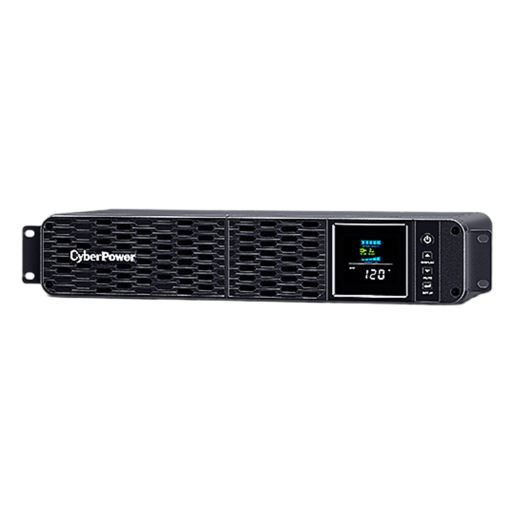 UPS de 1500 VA/1000 W, Topología Línea Interactiva, Entrada 120 Vca NEMA 5-15P, Onda Senoidal Pura, Torre o Rack 2 UR, Con 8 Tomas NEMA 5-15R