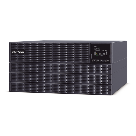 UPS de 6000 VA/5400 W, Online Doble Conversión, 200 - 240 Vac de Entrada Hardwire, Onda Senoidal Pura, Torre o Rack de 6 UR, Con 2 Tomas NEMA L6-20R y 2 NEMA L6-30R