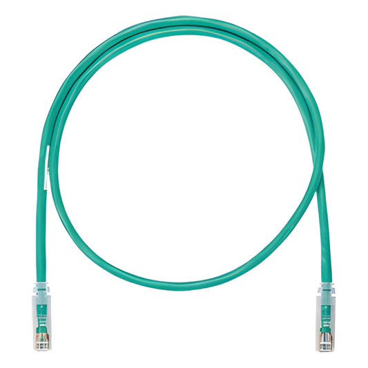 Cable de Parcheo UTP Categoría 6, con Plug Modular en Cada Extremo - 1.5 Metros (4.92 Pies) - Verde