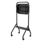 Carro Móvil para Pantalla Plana / 43" a 75"+ Displays / Altura Ajustable 49.8"-65.8" (126.5-167.1 cm) / Capacidad 150 lb (68 kg) / 4 Ruedas Dobles 4" (102 mm) / Gestión de Cableado Interno / Estructura Tubular / Incl