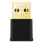 Mini Adaptador USB inalámbrico doble banda AC 600 Mbps, antena onmidireccional.