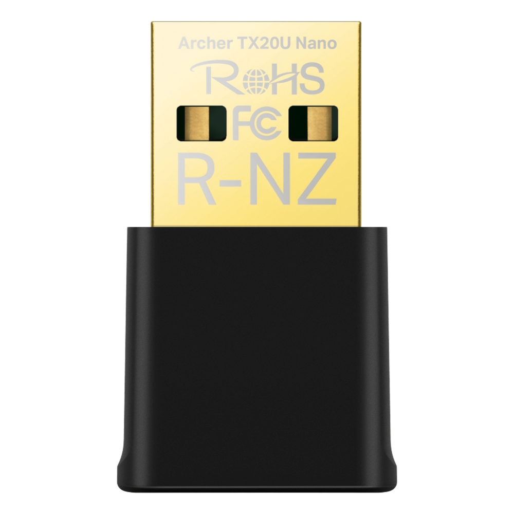 Mini Adaptador USB inalámbrico doble banda AC 600 Mbps, antena onmidireccional.