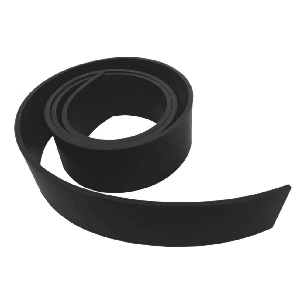 Tira de Neopreno (para usar como base debajo de fleje) 1/8" Ancho 1.5" 10 Metros (9600-00001)