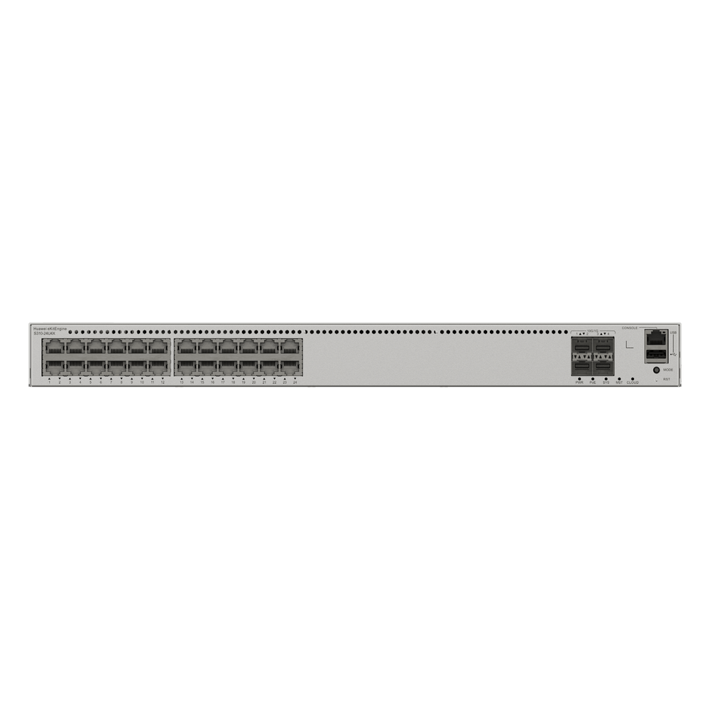 Switch eKit Distribución/Acceso Administrable Capa 3 / 24 Puertos Gigabit PoE++ & 4 Puertos SFP+ 10 Gbps / PoE Budget 2,268 W / Soporta iStack / Gestión Gratuita desde la Nube / Sin Licenciamiento