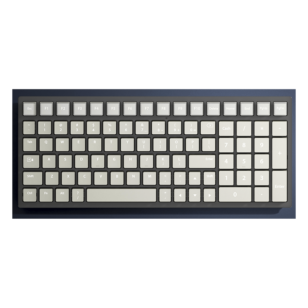 Teclado Comercial 89 Teclas / Diseño Chiclet / 16 Teclas Personalizables / IP55 / USB Tipo-C / Compatibilidad Multi-Sistema