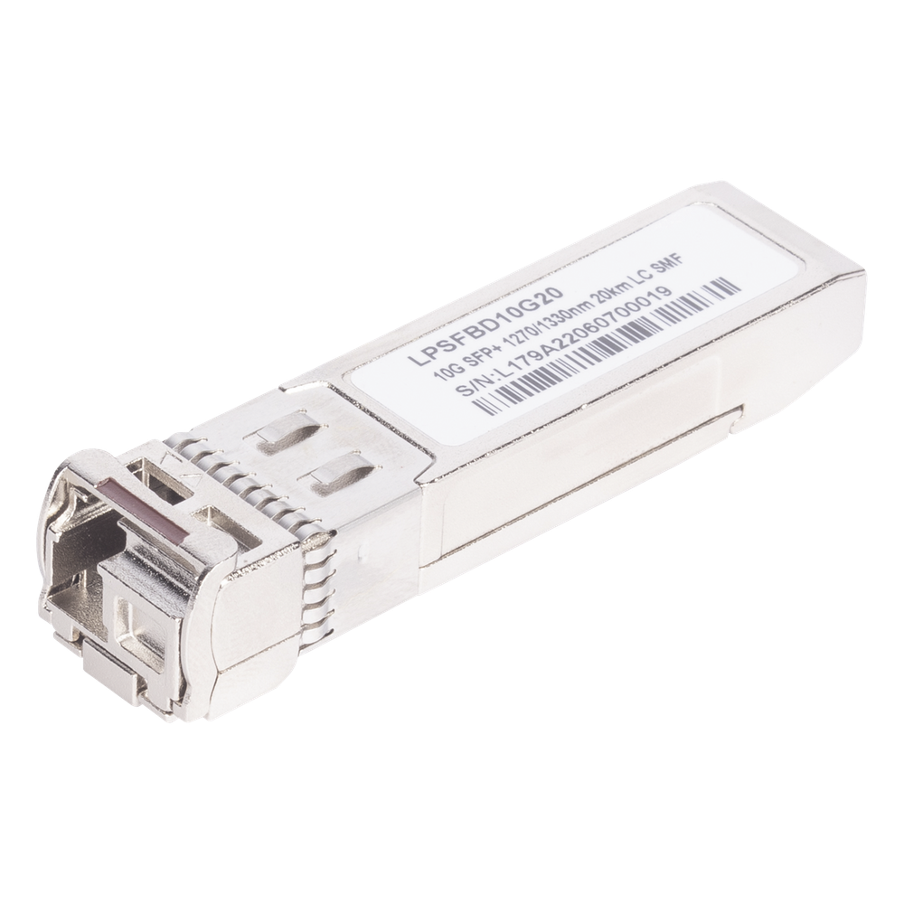 TRANSCEPTOR SFP+ 20G TX 1270 RX 1330 MONOMODO 20KM BIDI