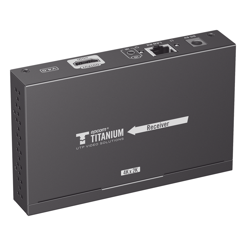 Receptor Compatible para Kit Matricial TT-683-MATRIX-4.0 | Resolución 4K@30Hz | Cat6 | Control IR | Compatible con Switch IGMP (Solo para transmisor versión 4.0).