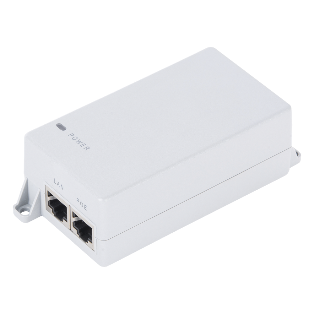Inyector PoE Pasivo Gigabit de pared para C5x, C5c,  de Mimosa, Voltaje de salida  24Vcc.
