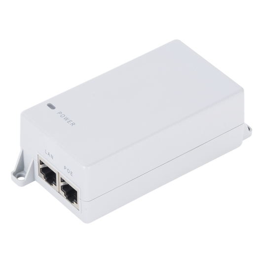 Inyector PoE Pasivo Gigabit de pared para C5x, C5c,  de Mimosa, Voltaje de salida  24Vcc.