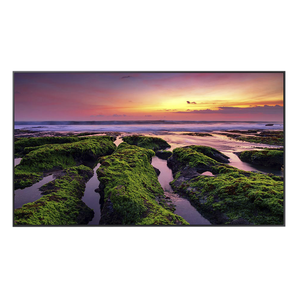 Pantalla Profesional LED de 55" para marketing digital / UHD 4K (3840x2160p) / Entradas de Video HDMI / uso 16/7 / Compatible VESA 200x200 / compatible con plataforma de gestion Samsung VXT