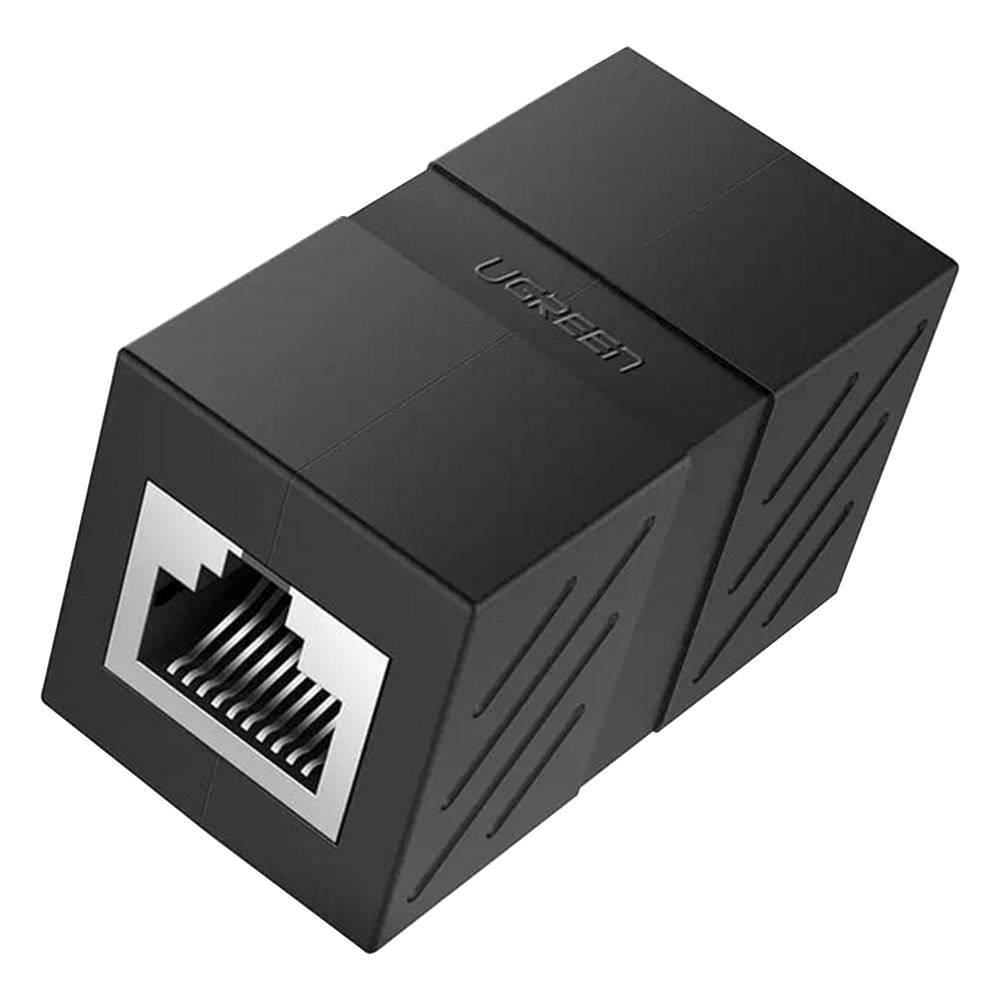 Acoplador (Extensor de Cable Ethernet RJ45 a RJ45) | 1000Mbps | Compatibilidad con Cat7 Cat6A Cat6 Cat5e | Compatible con POE | Ignífugo | ABS