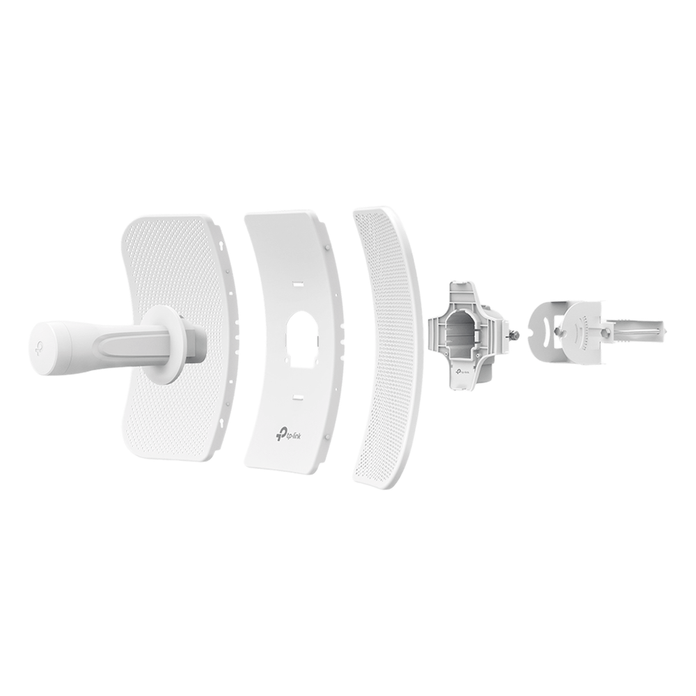 CPE de Exterior de 5 GHz a 150Mbps, Antena direccional de 23dBi, potencia de 23 dBm, PoE pasivo