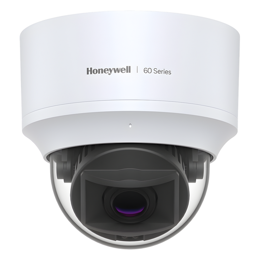 Cámara IP tipo domo 5 MP para interior con IR hasta 30 m, lente motorizado y micrófono integrado