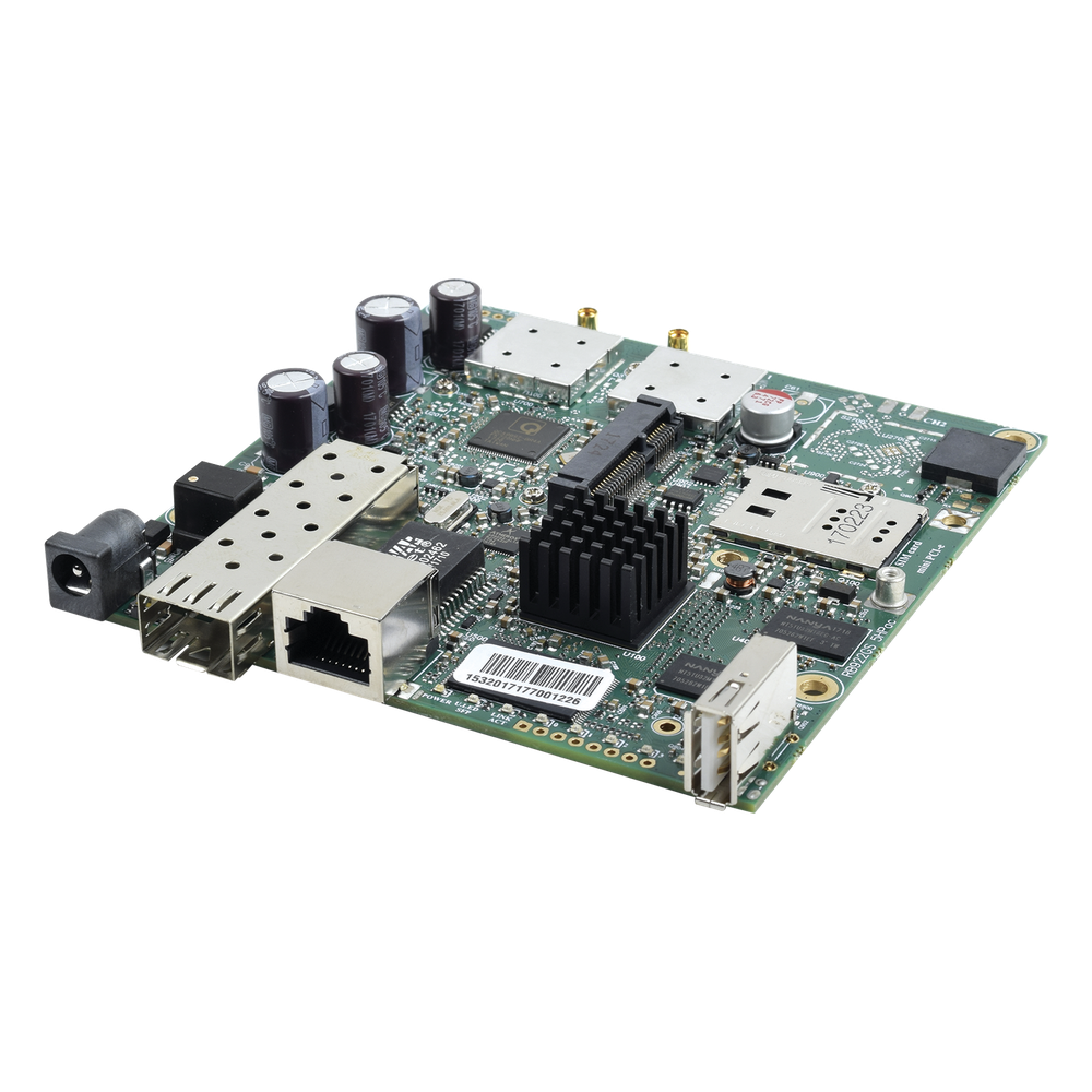 RouterBoard Inalámbrico de 5GHz ac, 1 Puerto Gigabit, CPU 720MHz, Licencia L4