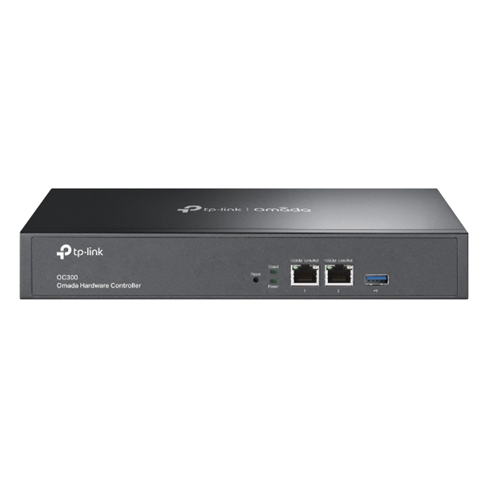 Controladora Omada para gestionar hasta 500 equipos Omada/ Gestion desde la Nube gratuita / Actualizaciones masivas / 2 puertos Gigabit con PoE af/at