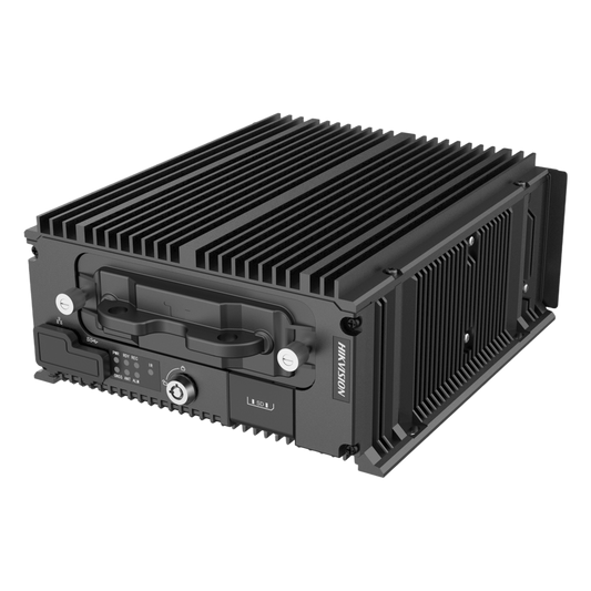 NVR Móvil de 8 Canales de 2 Megapixel / 8 Puertos PoE / 2 Bahías de Disco Duro