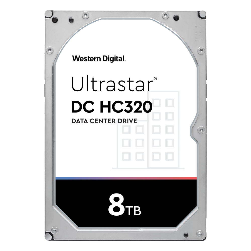 Disco Duro Enterprise 8 TB / Wester Digital (WD) / Serie Ultrastar / Recomendado para Data Center y NVRs de Alta Capacidad / Alto Performace