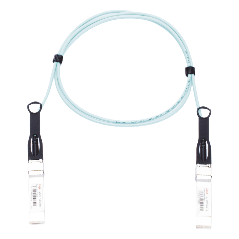Jumper de fibra con  MINI-GBIC SFP+ 10GB 1m