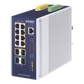 Switch Industrial Administrable Capa 3, Con 8 Puertos PoE Gigabit 802.3bt, 2 Puertos SFP de 1 G / 2.5 G, 2 Puertos SFP 10 G