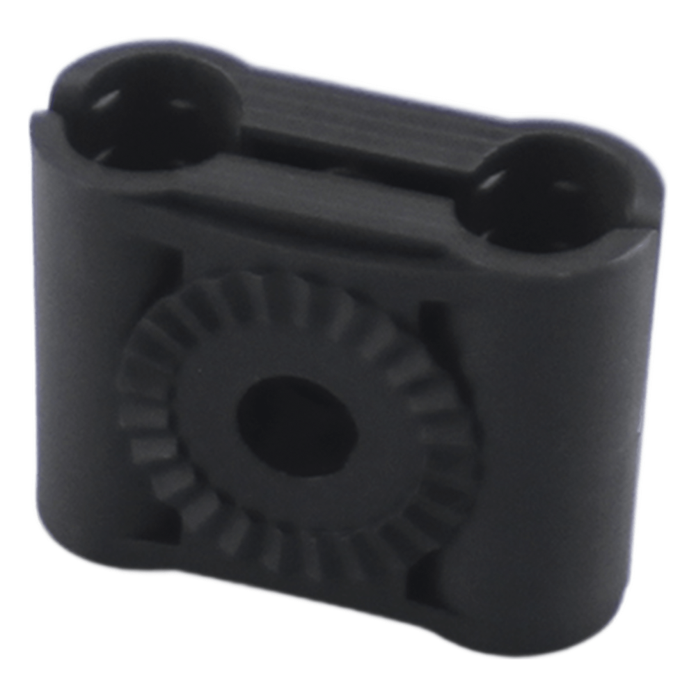 Paquete de 10 Sujetadores Plasticos Para Cable Coaxial de 3/8"