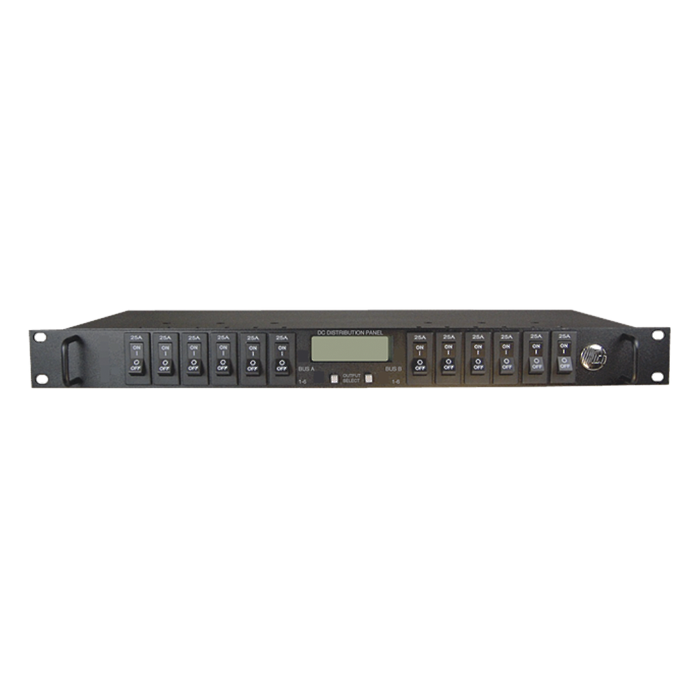 PDU Administrable IP, 12 Salidas para Brakers (No incluidos), Control de Energía Remoto, Doble Bus Inteligente de Distribución CD, Aplicaciones 12,24 y 48 Vcc.