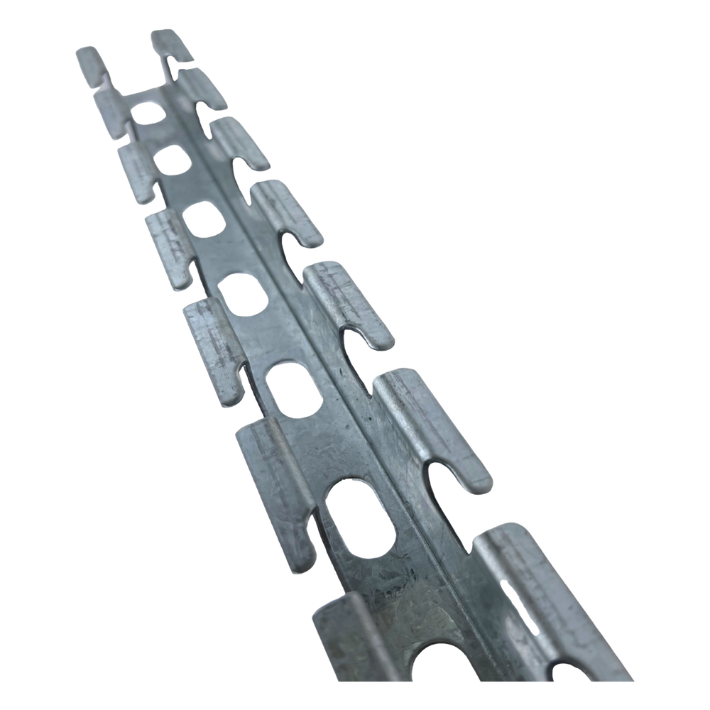 Sujetador Universal Profundo Multiusos, Tramos de 3 metros de largo, Con Acabado Electro Zinc, Complemento Ideal Para la Instalación de Charola Tipo Malla