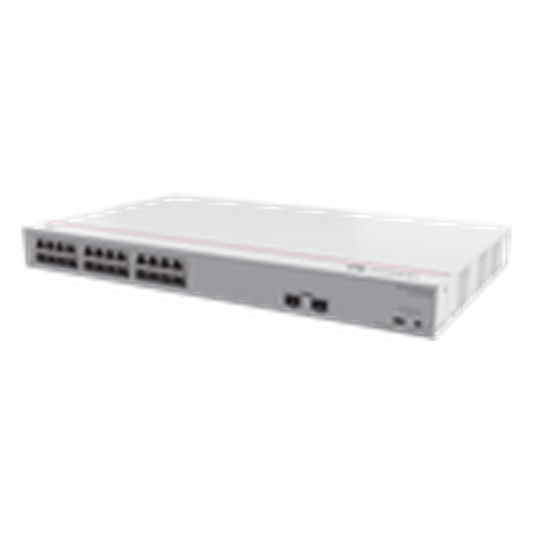 Switch Gigabit No Administrable PoE / 24 puertos 10/100/1000 Mbps (PoE) / 2 Puertos SFP Uplink / 124W