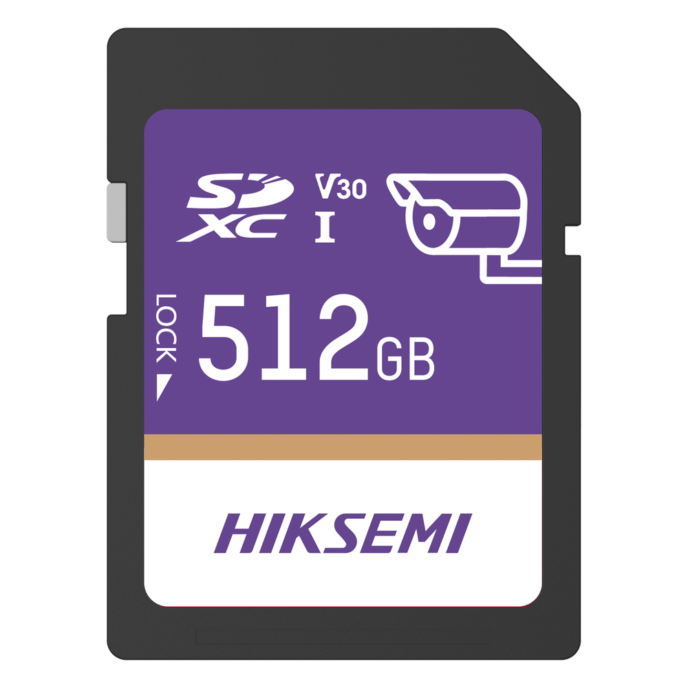 Tarjeta SD GuardPro P10 / 512 GB / 100 MB/s Lectura / 90 MB/s Escritura / Clase 10 U3 V30 / 3D TLC NAND / Especializada Para Videovigilancia 24/7