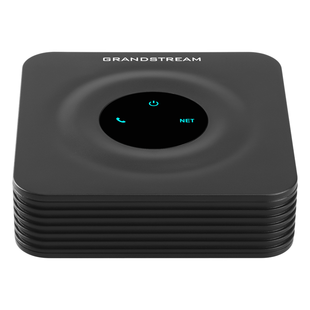 Adaptador de Teléfono Analógico HT801 V2 / 1 Puerto FXS (Conectar Teléfono Análogo) / VoIP Avanzado / Seguridad TLS y SRTP / Soporte Fax T.38 / Compatibilidad con Serie UCM /