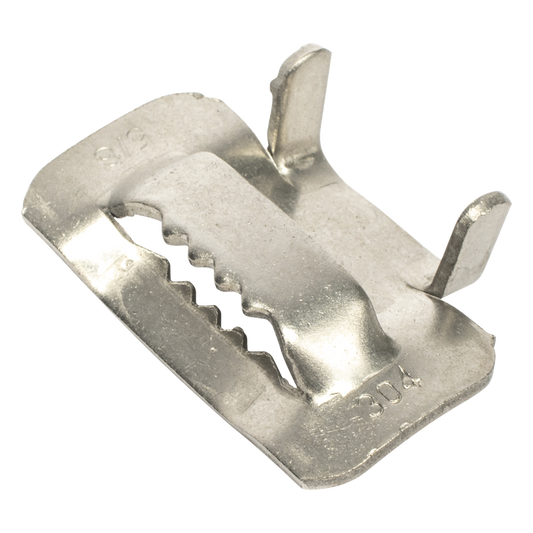 Hebilla de Acero Inoxidable T, 5/8", 100 piezas