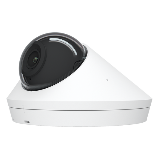 UniFi Protect Cámara G5 Dome  para interior/exterior / 2K (4MPX), ángulo 102.4°, visión nocturna IR hasta 9 mts / detecciones inteligentes / audio bidireccional / resistente a la intemperie IPx4 / antivandálica IX08