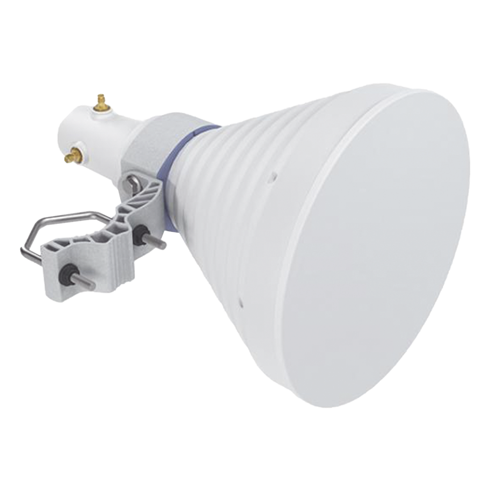 Antena Sectorial Simétrica Starter Horn de 30º, 5150 - 5950 MHz, ganancia de 18 dBi, conexión RP-SMA