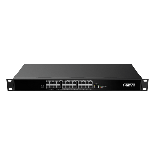 Switch PoE de 2 Hilos para telefonos Fanvil X303-2 , 24 puertos RJ11