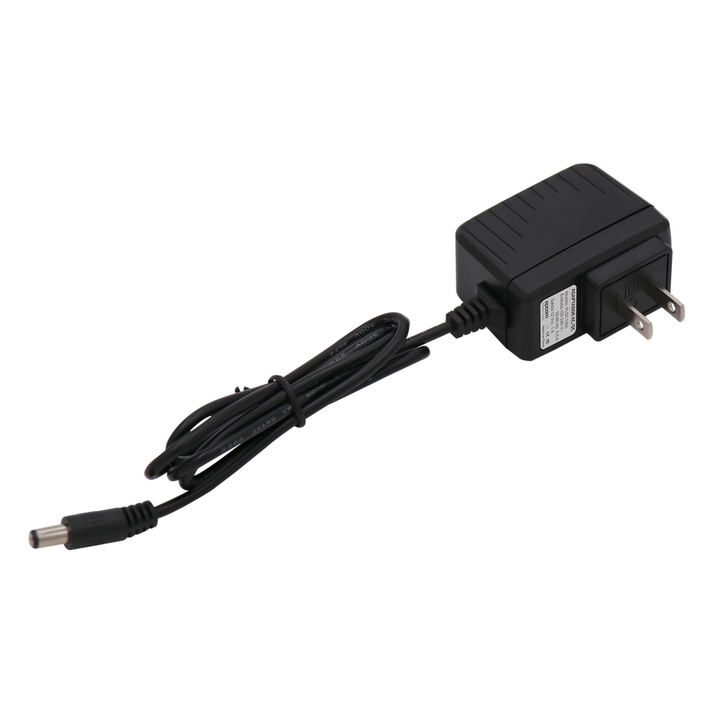 Fuente de poder de 12 Vcc @ 1 Amp Regulado / Uso en Interior / Múltiples Usos / Con cable de 95 cm