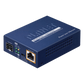 Convertidor de Medios PoE, 1 Puerto RJ45 Gigabit con Salida PoE 802.3af/at/bt (Hasta 60 W)/ 1 Puerto SFP 100/1000BASE-X