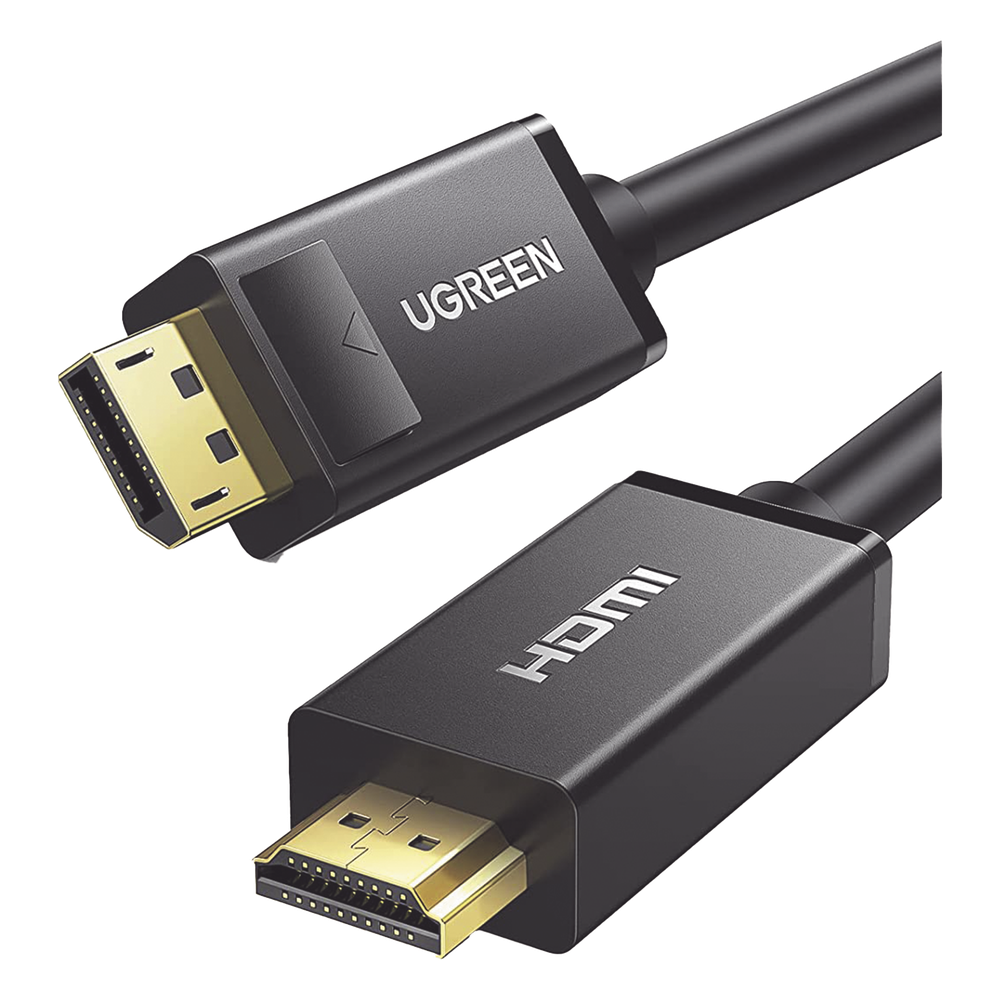 Cable DP Macho a HDMI Macho / Longitud 3 Metros (9.84 Pies) / Soporta 4K@30Hz / Soporta 3D / Cobre EstaÑado 28AWG / Blindaje Interno MÚltiple / TransmisiÓn Unidireccional / BotÓn de LiberaciÓn / Chip de Última GeneraciÓn
