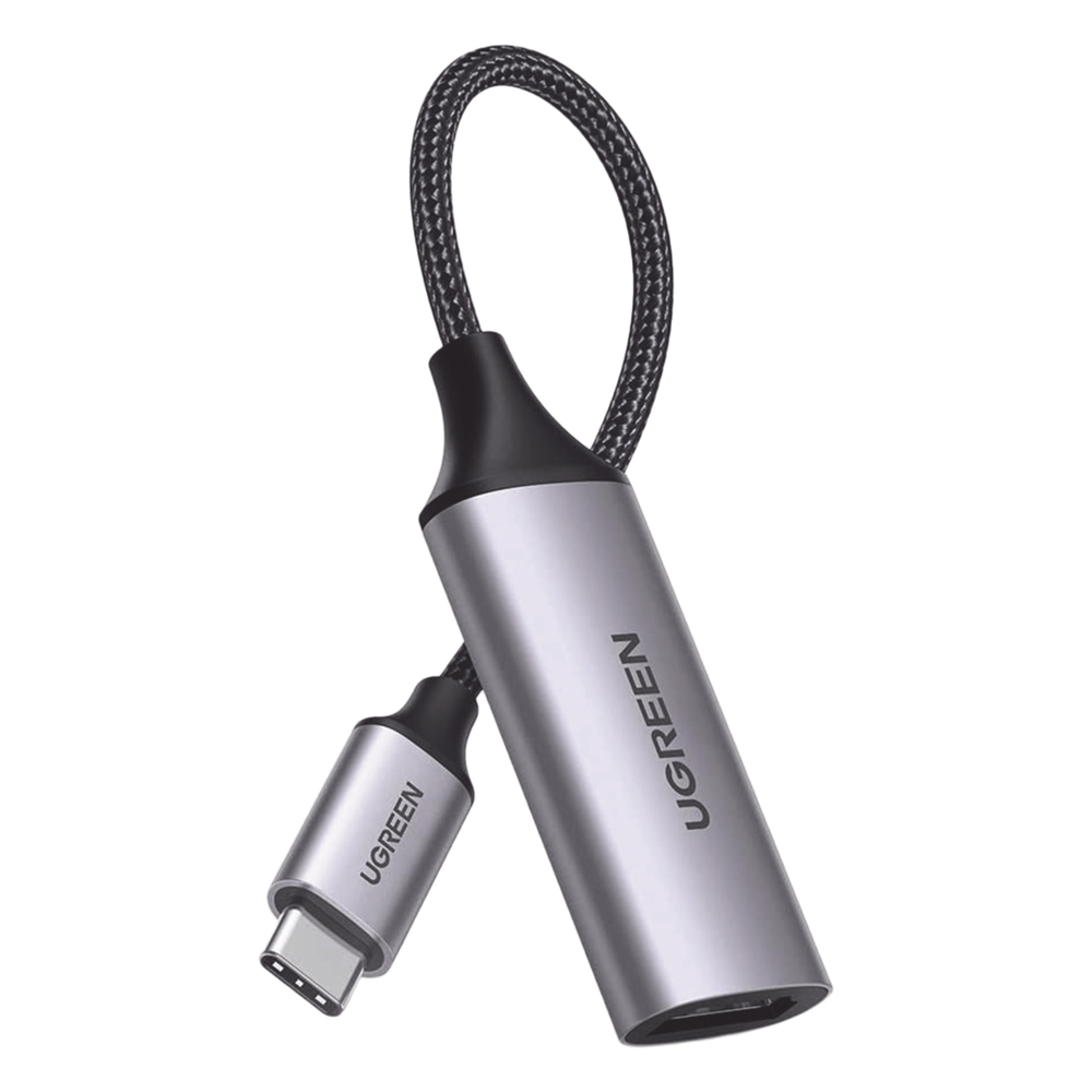 Cable Adaptador USB C a HDMI 4K@60Hz / Convertidor Thunderbolt 3 / Caja de Aluminio / HDMI V2.0 / 3D / Longitud del Cable 10 cm (3.94 Pulgadas)