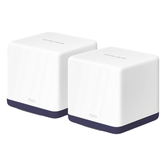 KIT de Sistema Inalámbrico H50G Mesh / Doble banda 2.4GHz y 5GHz AC 1900Mbps / 3 Puertos 10/100/1000 Mbps / Control vía App / Roaming Continuo