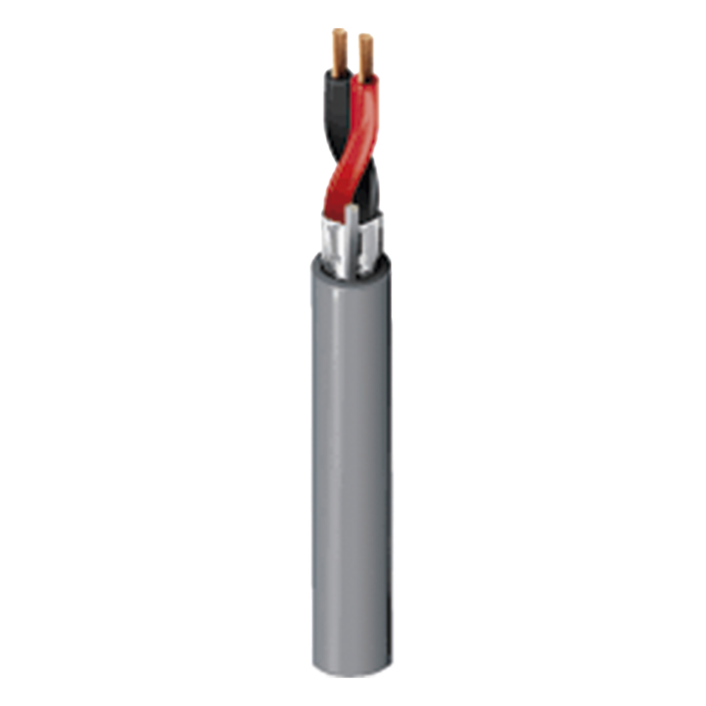 Bobina de 305 Metros (1000 Pies) 2 X 16 AWG Blindado Color Gris Riser P/ Audio