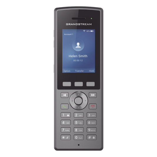 Teléfono WiFi portátil empresarial con diseño resistente IP67, conectividad a la red VoIP vía WiFi