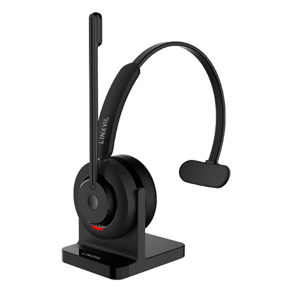 Auriculares Bluetooth / Micrófono Omnidireccional / Cancelación de Ruido AI ENC / Busylight Integrado / Bluetooth 5.4 Multipunto / Batería 400 mAh / 22 Horas Llamadas / Compatible VoIP