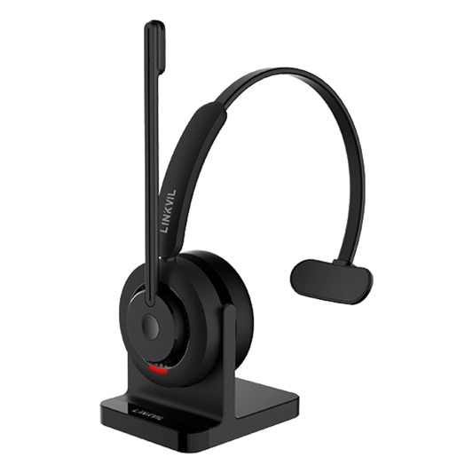 Auriculares Bluetooth / Micrófono Omnidireccional / Cancelación de Ruido AI ENC / Busylight Integrado / Bluetooth 5.4 Multipunto / Batería 400 mAh / 22 Horas Llamadas / Compatible VoIP