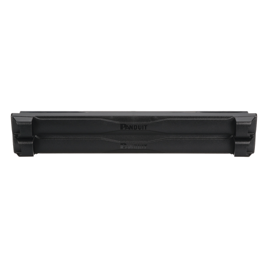 Tapa Ciega Estándar de 19in, Compatible con Racks con Rieles de Orificio Cuadrado, Instalación sin Herramienta, Plano, 2 UR, Color Negro