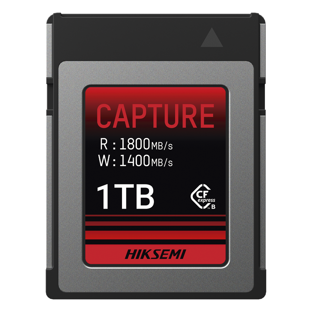 Memoria CFexpress Tipo B / 1 TB / 1800 MB/s Lectura / 1600 MB/s Escritura / Video 8K / PCIe Gen 3×2