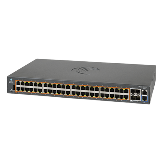 Switch PoE cnMatrix EX2052-P 802.3af/at de 48 puertos Gigabit y 4 SFP+, Capa 3, 400 W, gestión en la nube