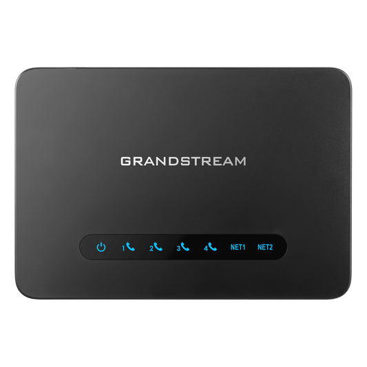 Gateway VoIP con Router NAT / 4 Puertos FXS (Conectar Teléfono Análogo) / Router NAT Gigabit Integrado / Cifrado AES Reforzado / Aprovisionamiento Automático / Soporta SIP y Fax T.38