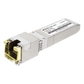 Transceptor Óptico SFP+ a RJ45 / 10 Gbps / Conector RJ45 / 10GBASE-T / Distancia de Hasta 30 m / Operación en Temperaturas Extremas (-40°C a 70°C.